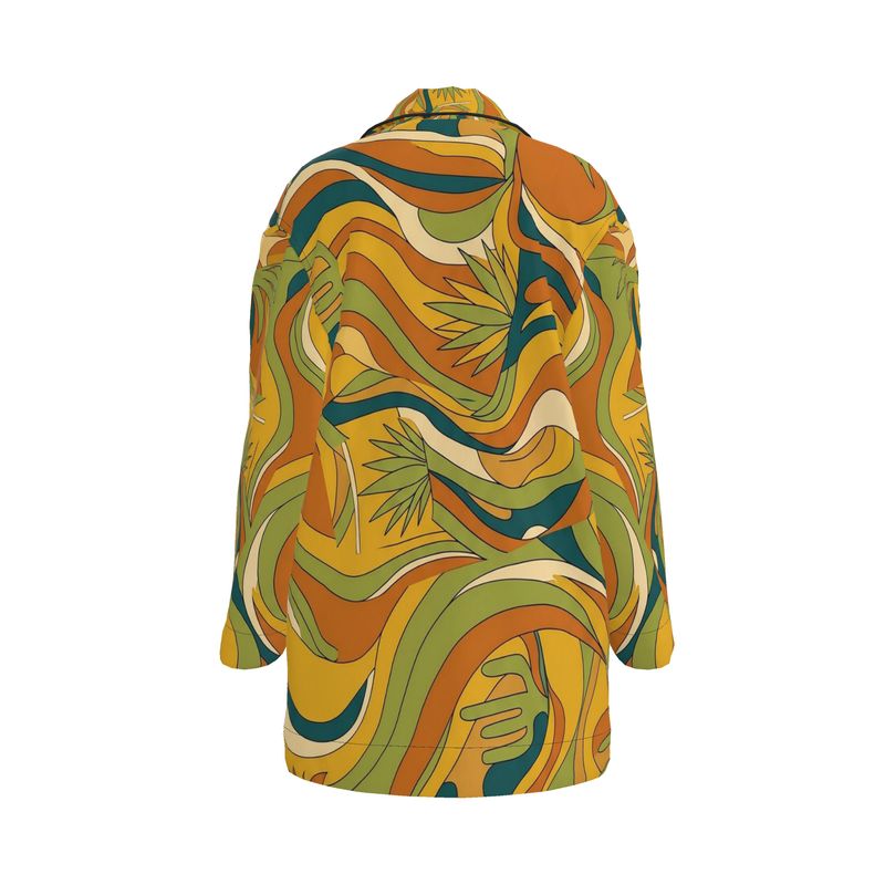 Mansamoo Sunset Swirl Luxury Pima Cotton Pyjama Top