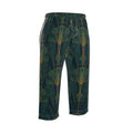 Mansamoo Emerald Deco Fan Luxury Pima Cotton Pyjama Trousers