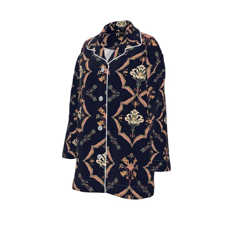 Mansamoo 1940s Tailored Optimism Pyjama Shirt