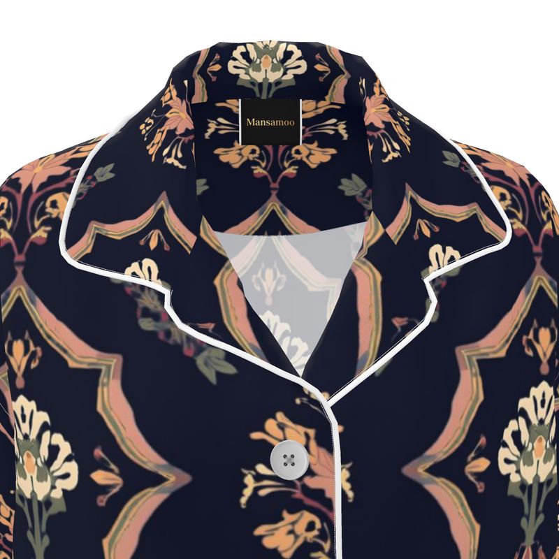 Mansamoo 1940s Tailored Optimism Pyjama Shirt