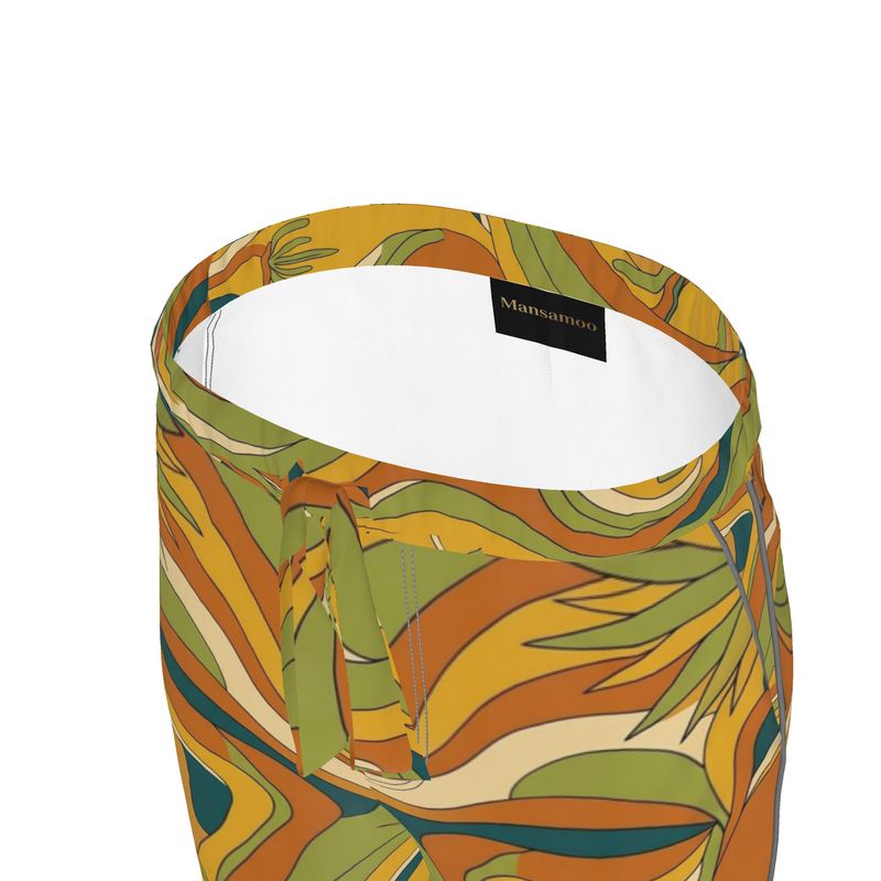 Mansamoo Sunset Swirl Luxury Pima Cotton Pyjama Trousers