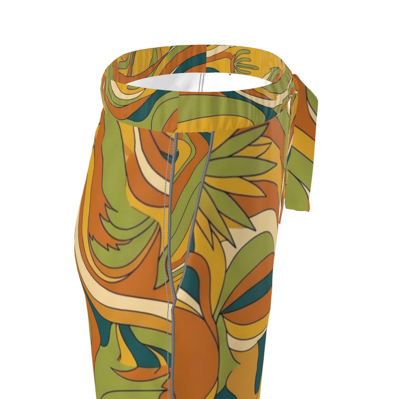 Mansamoo Sunset Swirl Luxury Pima Cotton Pyjama Trousers