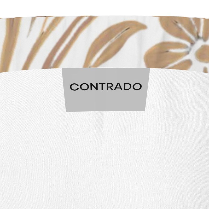 Mansamoo Champagne Flora Luxury Pima Cotton Pyjama Trousers