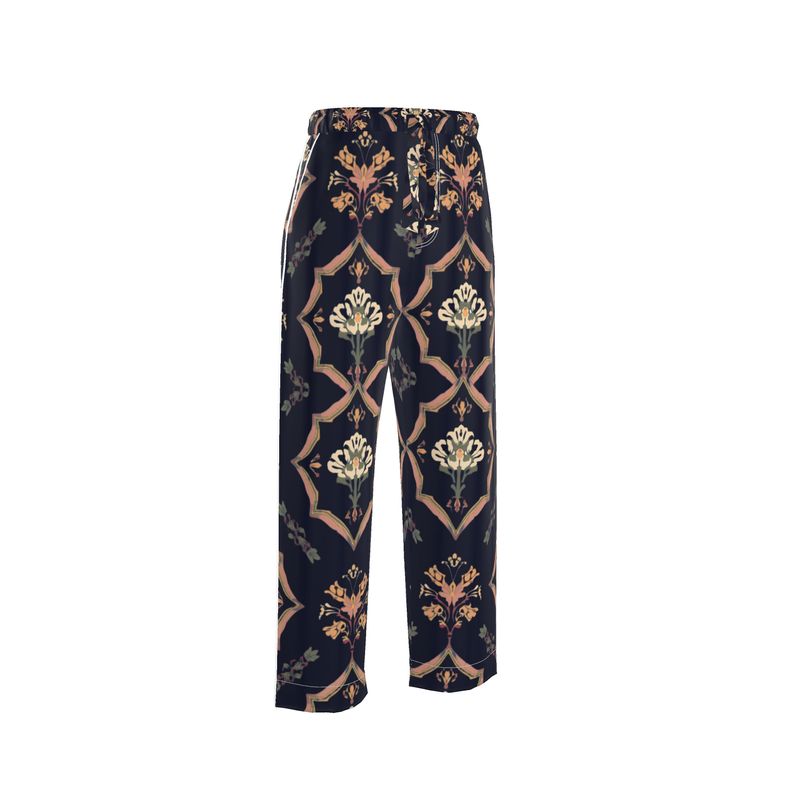 Mansamoo 1940s Tailored Optimism Luxury Pima Cotton Pyjama Trousers