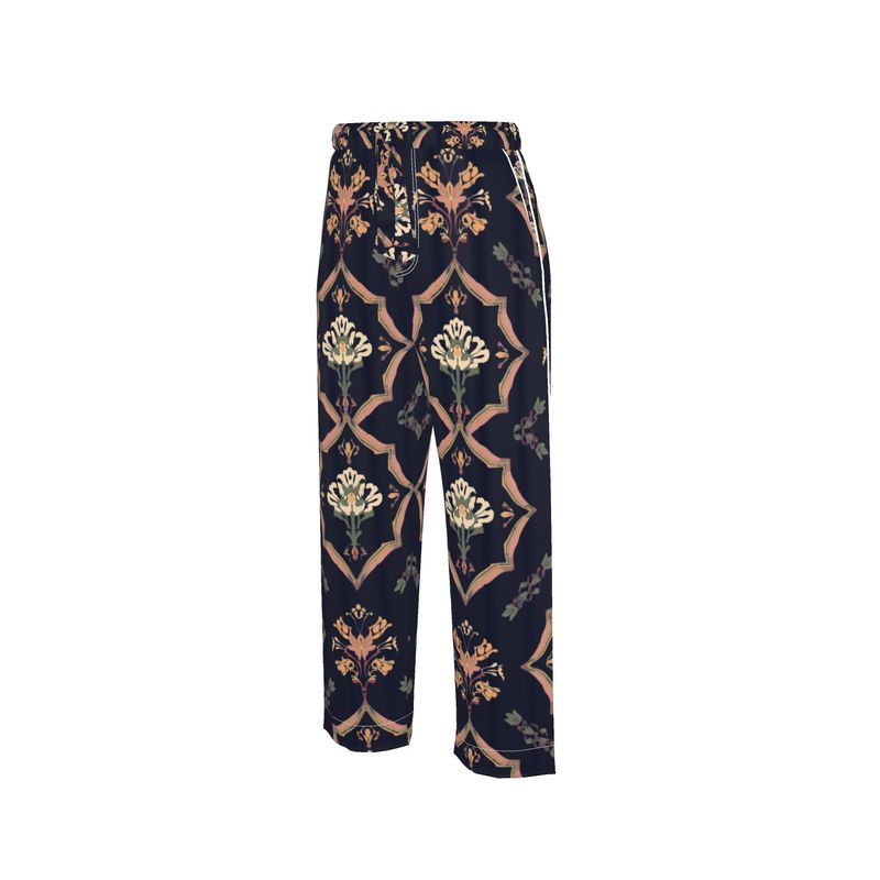 Mansamoo 1940s Tailored Optimism Luxury Pima Cotton Pyjama Trousers