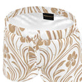 Mansamoo Champagne Flora Luxury Pima Cotton Pyjama Shorts